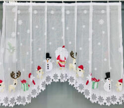 fuggonyoutlet Panoráma, Télapu, Mikulás, színes, 300 x155 cm