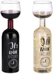 Relaxdays Atașament pentru sticlă de vin Relaxdays, 750 ml (10025637) Pahar