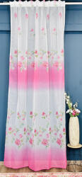 fuggonyoutlet Voile, rózsa pink, 145x250 cm