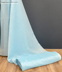 fuggonyoutlet Méteráru, Dekor Anyag Voile, Türkiz 280 cm