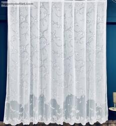 fuggonyoutlet Ikra, fehér, 300x250 cm