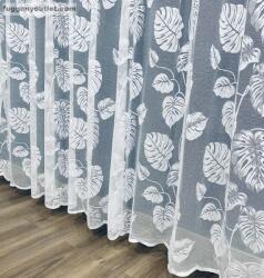 fuggonyoutlet Nagy Levél, fehér, 300x250 cm