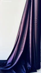 fuggonyoutlet Sötétítő Méteráru, bársony, Padlizsán lila, 150 cm