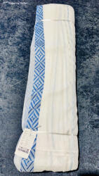 fuggonyoutlet Méteráru, voile, nyirt mintás kék 18 m, 320 cm