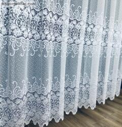 fuggonyoutlet Laila, fehér, 300x175 cm