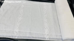 fuggonyoutlet Méteráru, Voile, Irem, krém alapon krém, 280 cm
