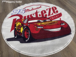 disney Szőnyeg, Disney, Mcqueen, 90cm Ovális