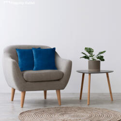 fuggonyoutlet Velvet bársony párnahuzat, kék, 40x40, 2 db/csomag