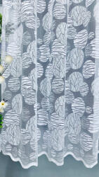 fuggonyoutlet Dünya, jeges fehér, 300x150 cm