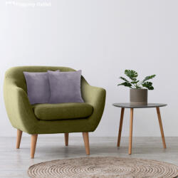 fuggonyoutlet Velvet bársony párnahuzat, szürke, 45x45, 2 db/csomag