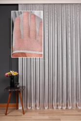 fuggonyoutlet méteráru, Monalisa, fehér, 280 cm