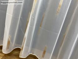 fuggonyoutlet Voile, Parketta, krém alapon Mogyoró, 300x260 cm