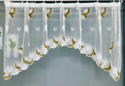 fuggonyoutlet panorama, Bahar, fehér, 300x120 cm