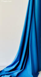 fuggonyoutlet Sötétítő Méteráru, bársony, karibi kék, 150 cm