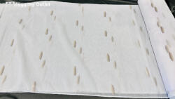 fuggonyoutlet Méteráru, Asiye, Voile, fehèr alapon barna, 280 cm