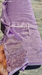 fuggonyoutlet Méteráru, dekor gyűrt anyag lila , 19 m, 280 cm