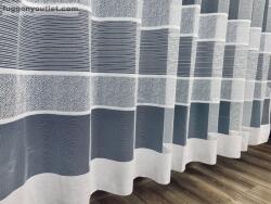fuggonyoutlet Bordás, fehér, 500x250 cm