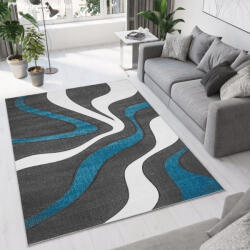 fuggonyoutlet SZŐNYEG, WAVE BLUE, 80x150 cm