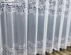 fuggonyoutlet Zeyna, fehér, 300x260 cm