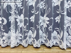 fuggonyoutlet Frank, fehér, 300x200 cm