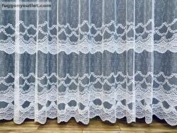 fuggonyoutlet Ankara, fehér, 500x175 cm