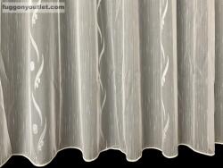 fuggonyoutlet Méteráru, Voile, Roshan, fehér, 280 cm