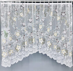 fuggonyoutlet Panoráma, Johanna, színes mogyoró, 300 x155 cm