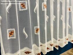 fuggonyoutlet Pablo, krém alapon barna, 300x155 cm