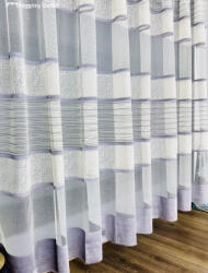 fuggonyoutlet Bordás, krém alapon szürke, 300x155 cm