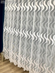 fuggonyoutlet Láng, fehér, 300x155 cm