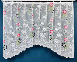 fuggonyoutlet Panoráma, Johanna, színes fekete, 300 x155 cm