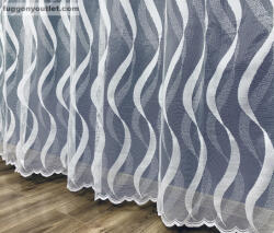 fuggonyoutlet Vivi, fehér, 300x250 cm