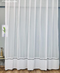 fuggonyoutlet Buket, fehér alapon szürke, 300x260 cm