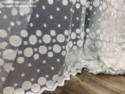 fuggonyoutlet Méteráru, Zsakar, krém Karika 280 cm