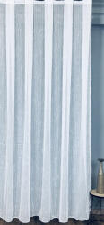fuggonyoutlet Méteráru, Voile, Vernazza, fehér 280 cm