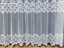 fuggonyoutlet Csillagsor, fehér, 200x250 cm