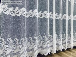 fuggonyoutlet Üszküdar, fehér, 300x250 cm