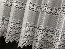 fuggonyoutlet Kesan, fehér, 300x150 cm