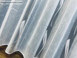 fuggonyoutlet Voile, Seda, fehér, 300x175 cm