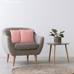 fuggonyoutlet Velvet bársony párnahuzat, pink, 40x40, 2 db/csomag