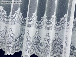 fuggonyoutlet Constantine, fehér, 300x155 cm