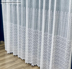 fuggonyoutlet Damla, fehér, 200x155 cm