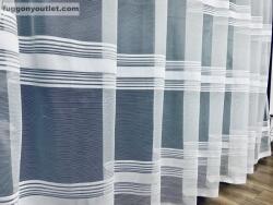 fuggonyoutlet Csíkos2, fehér, 300x155 cm