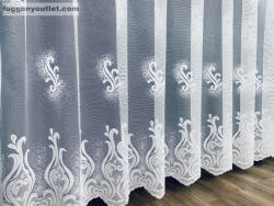 fuggonyoutlet Tüzes, fehér, 300x155 cm