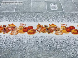 fuggonyoutlet Méteráru, Vitrázs Függöny, Zsakar, Kancsós Zsakar, 120 cm