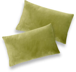 fuggonyoutlet Velvet bársony párnahuzat, olívazöld, 30x50, 2 db/csomag