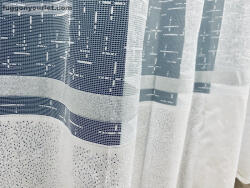 fuggonyoutlet Silver, fehér ezüst csíkkal, 300x250 cm