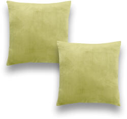 fuggonyoutlet Velvet bársony párnahuzat, olívazöld, 50x50, 2 db/csomag