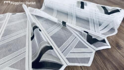 fuggonyoutlet Méteráru, Vitrázs Függöny, Zsakar, 60 cm