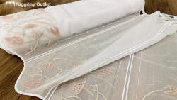 fuggonyoutlet Méteráru, Vitrázs Függöny, voile, mályva , 60 cm